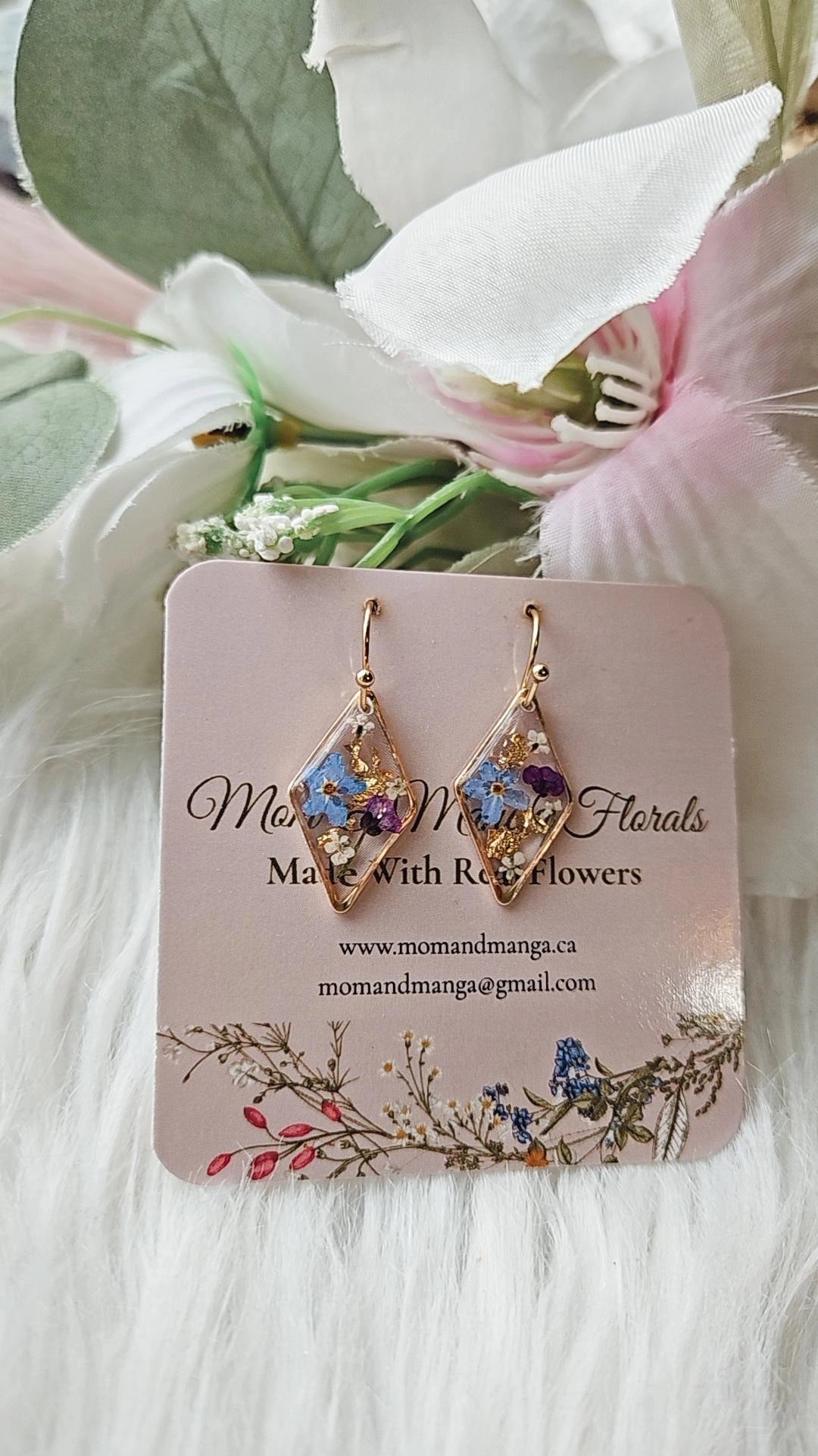 Diamond Forget-me-not- Hook