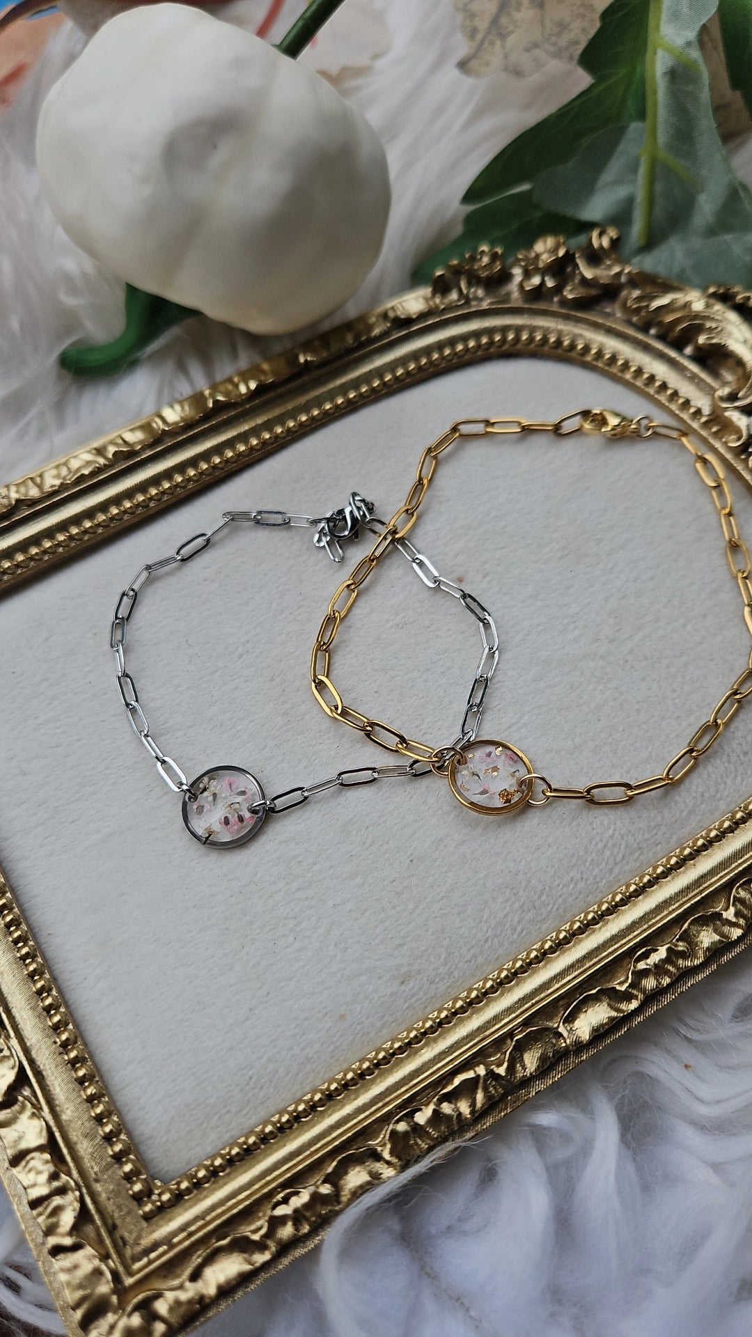 Queen Anne's Bracelet- Stainless Steel