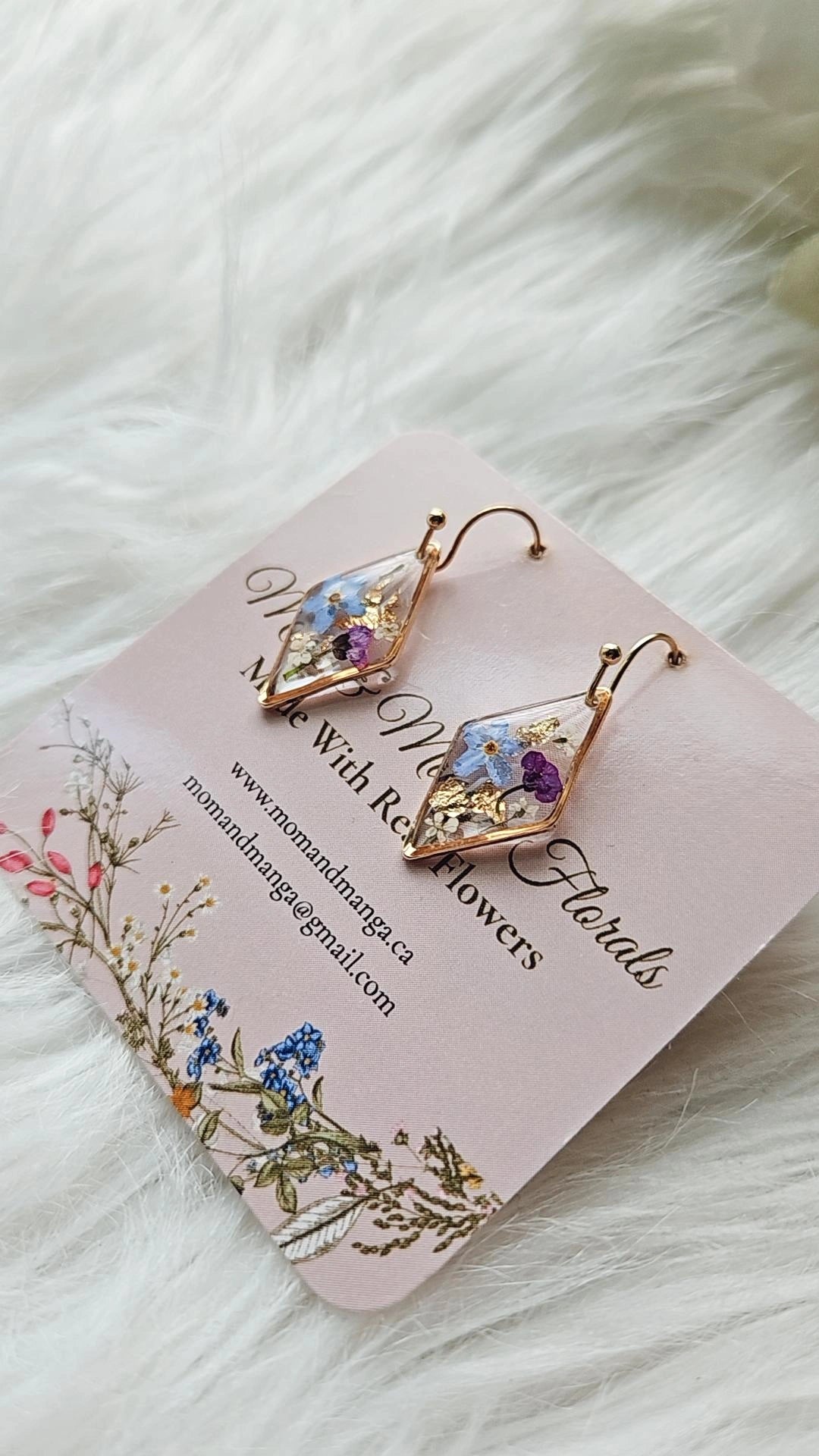 Diamond Forget-me-not- Hook
