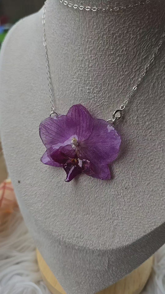 Sterling Silver Orchid