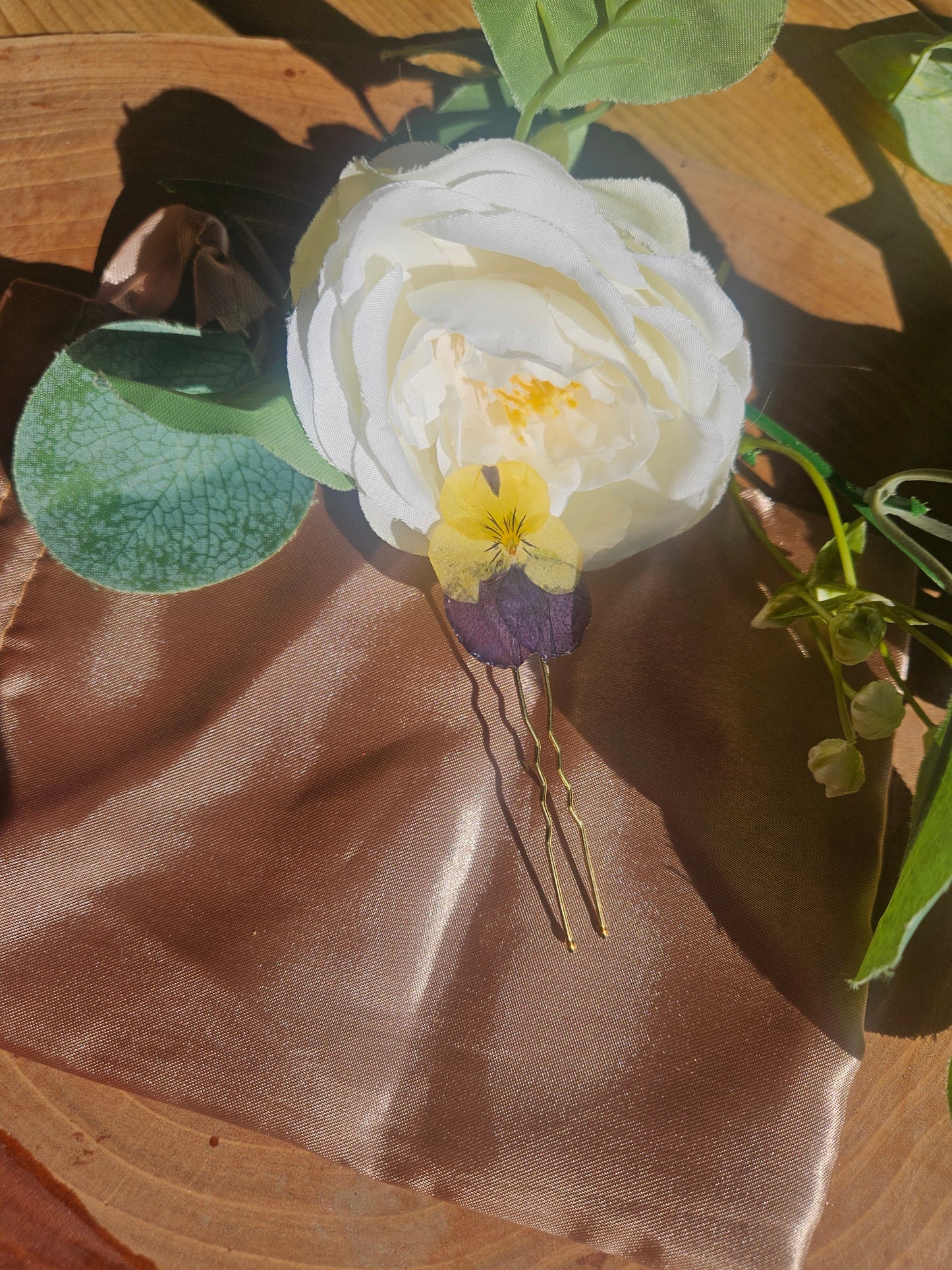 Hair Pin- Viola