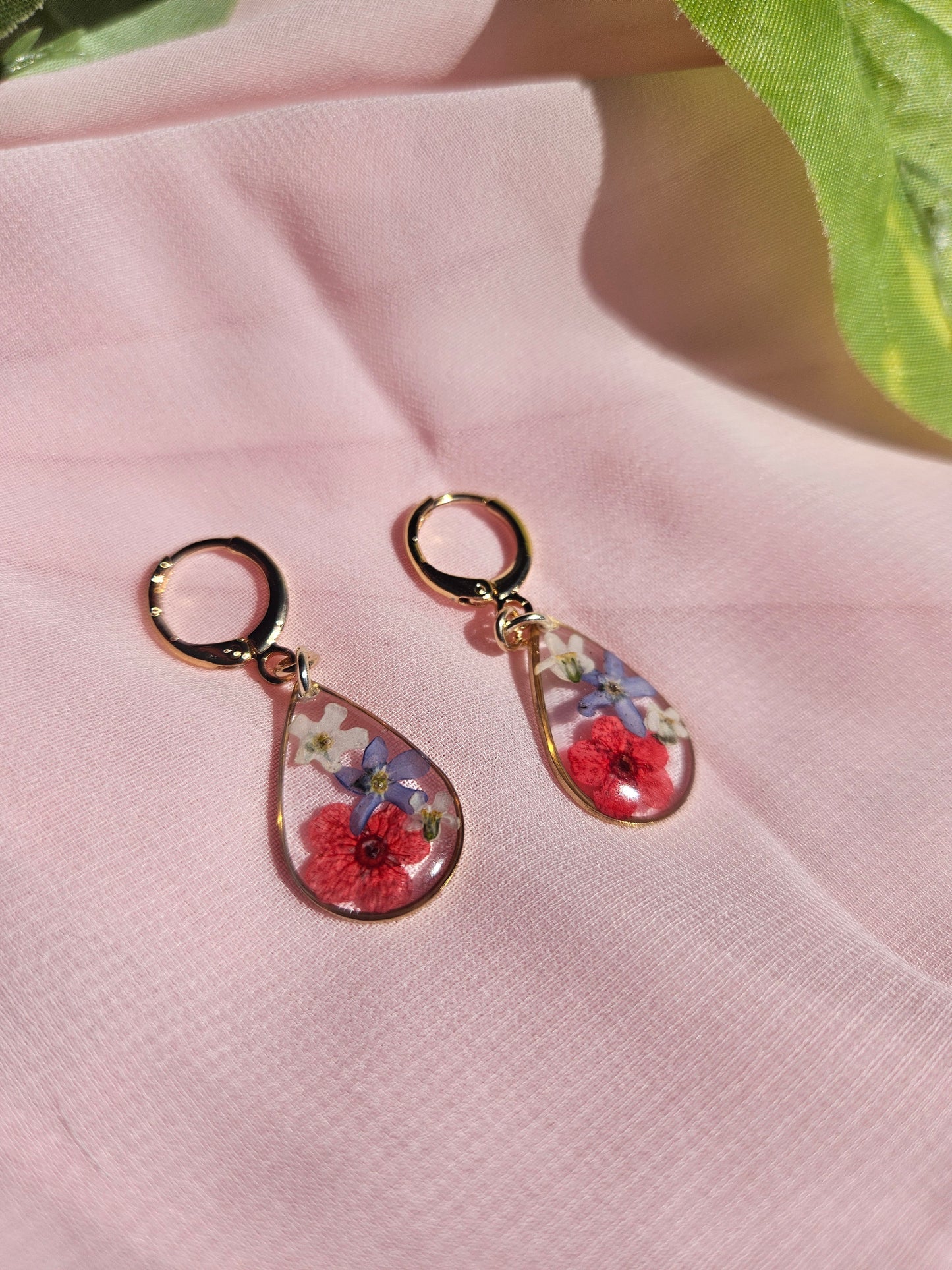 Coral Teardrops