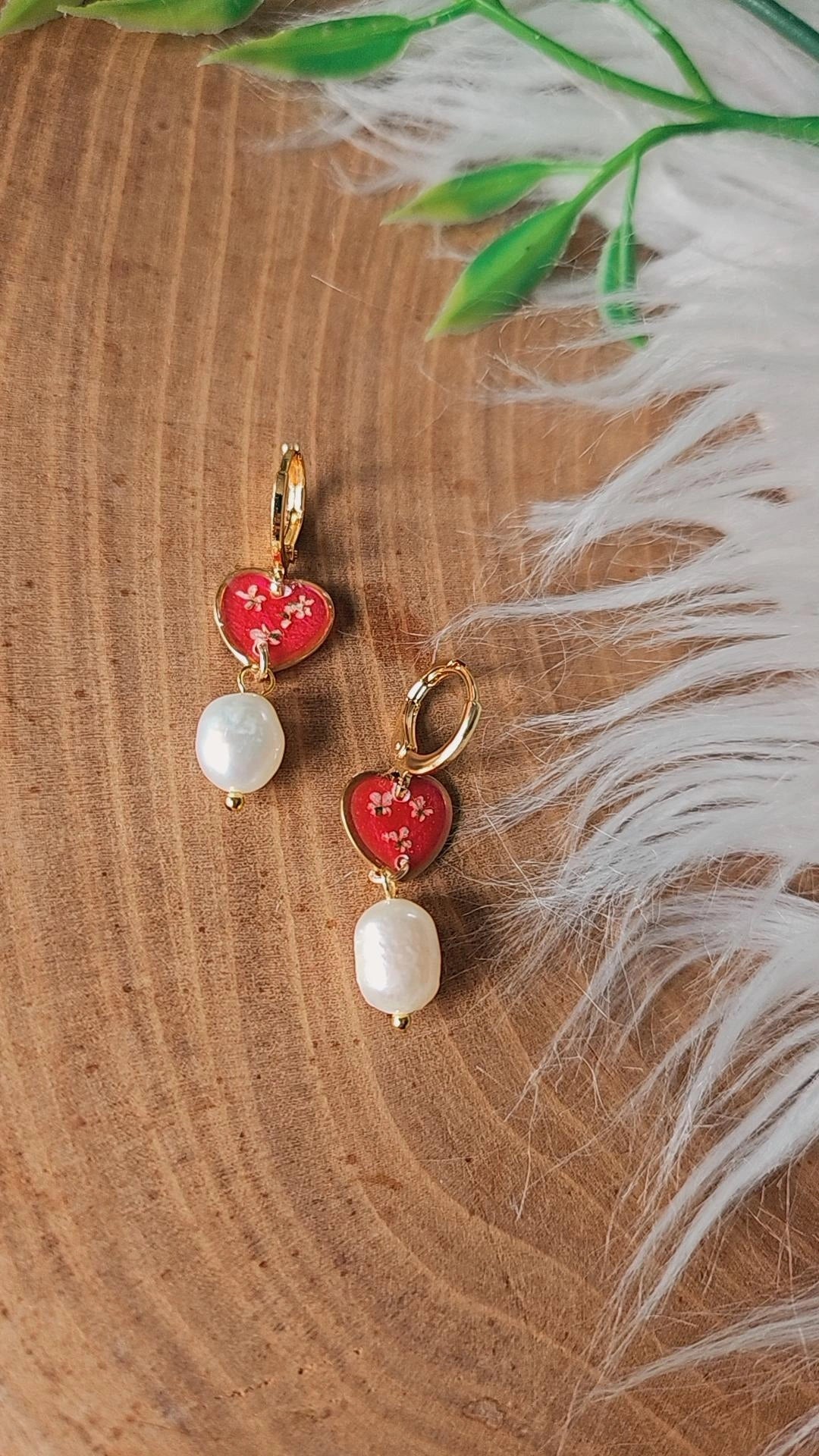 Hearts & Large Pearls