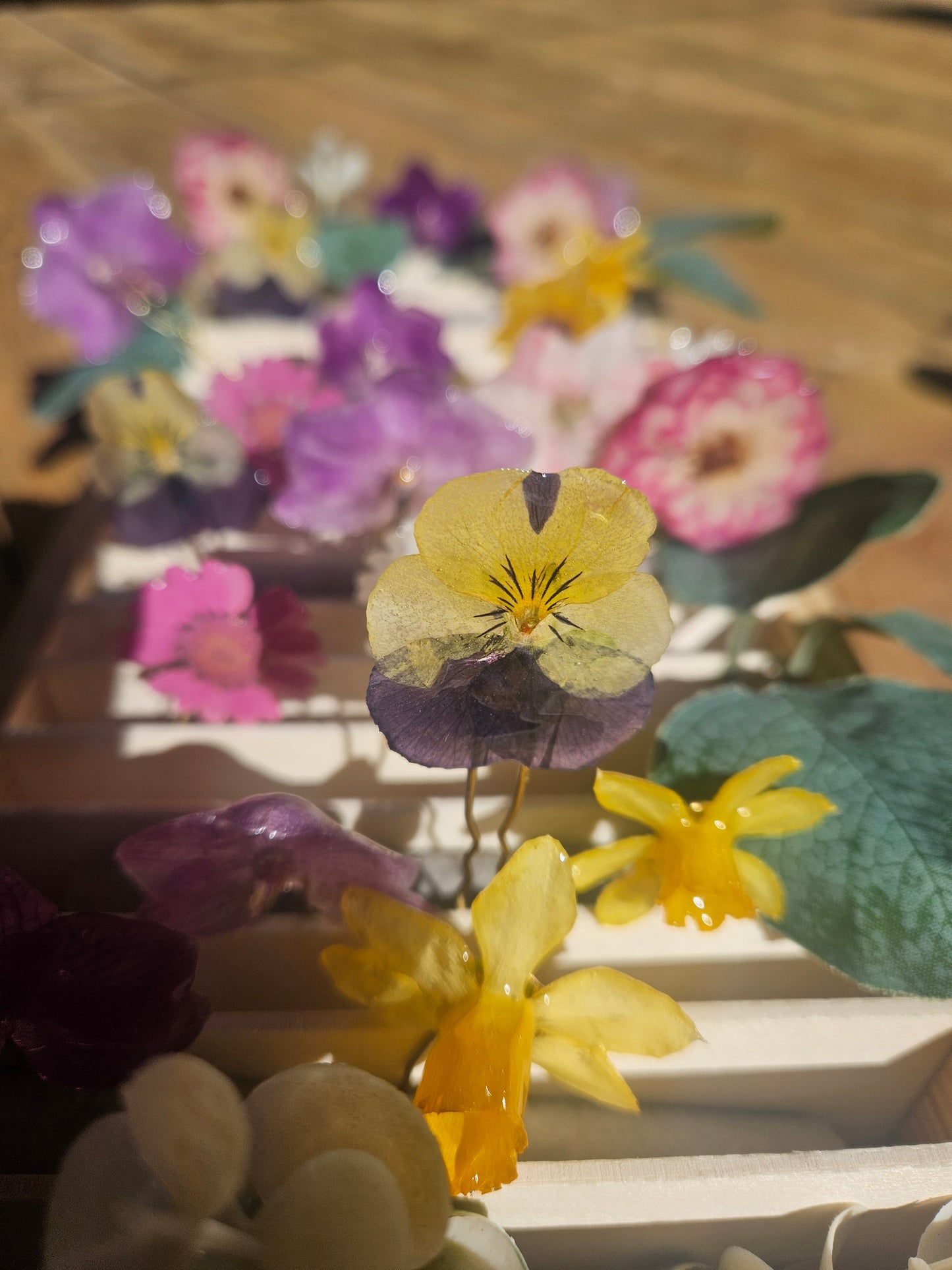 Hair Pin- Viola