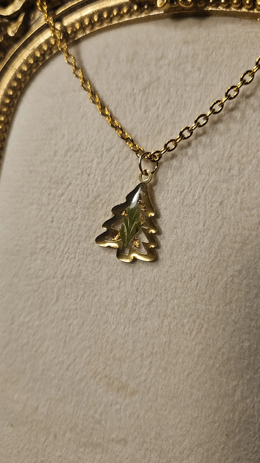 Christmas Tree Necklace