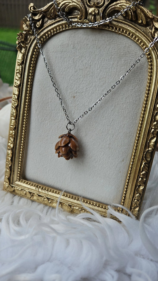 Pinecone- Stainless Steel