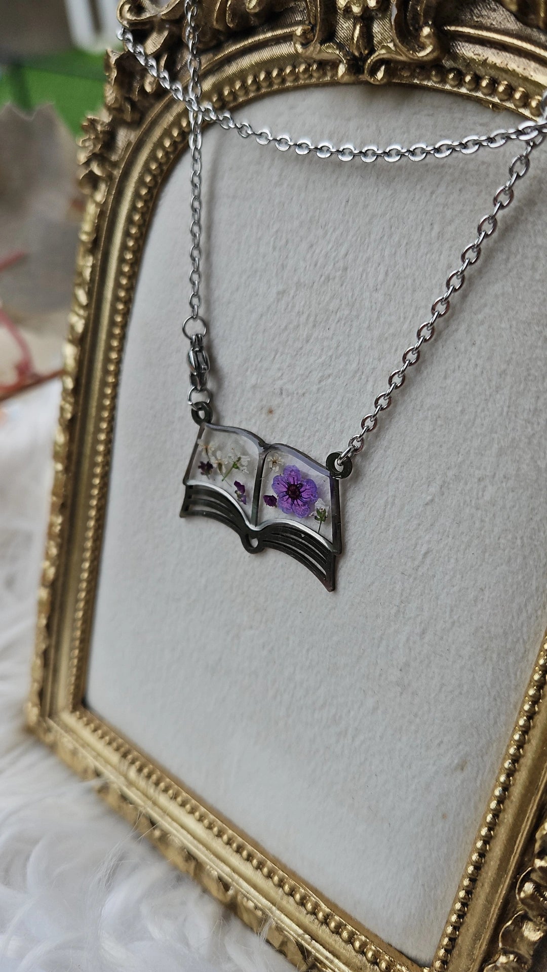 Book Necklace