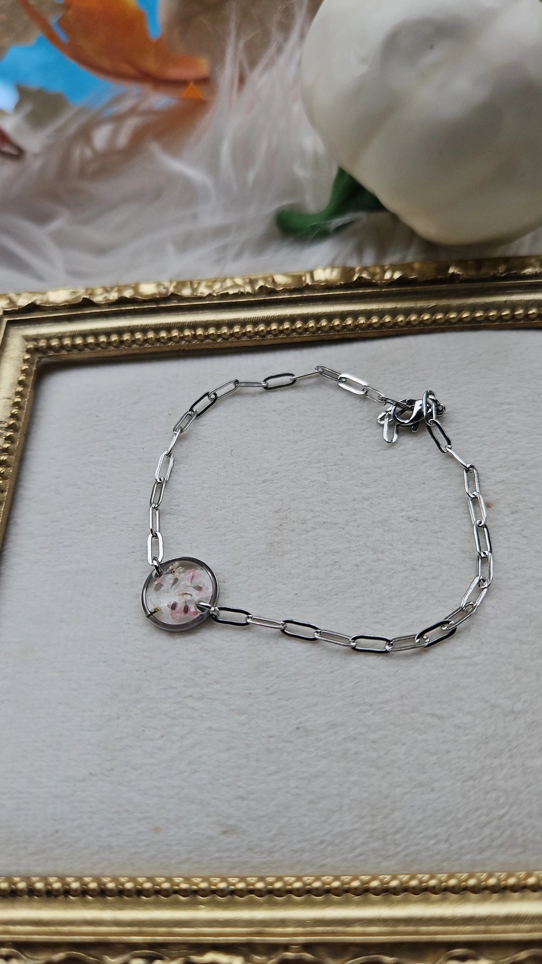 Queen Anne's Bracelet- Stainless Steel