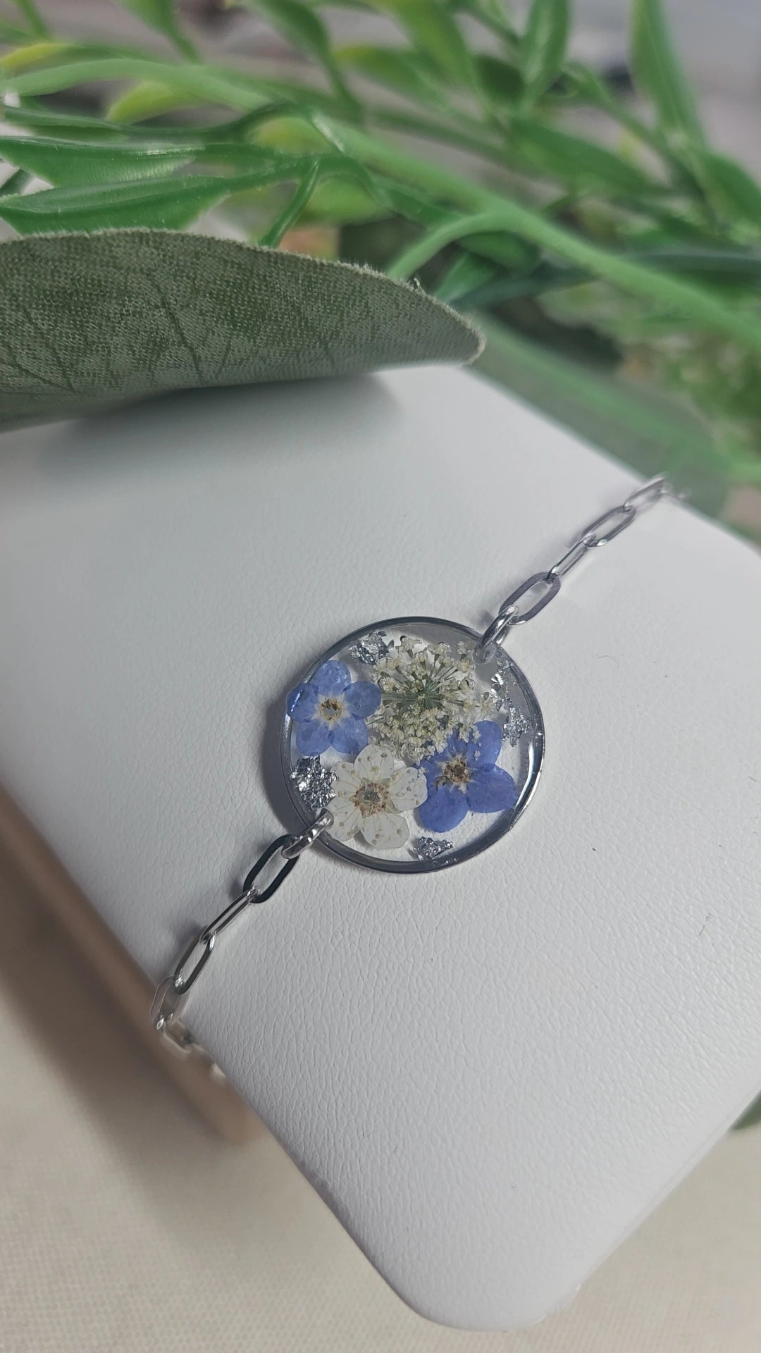 Silver Bouquet Bracelet