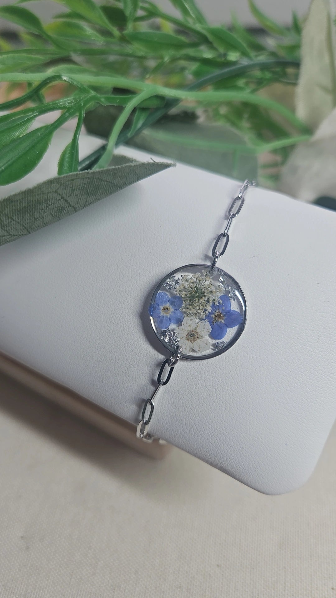 Silver Bouquet Bracelet