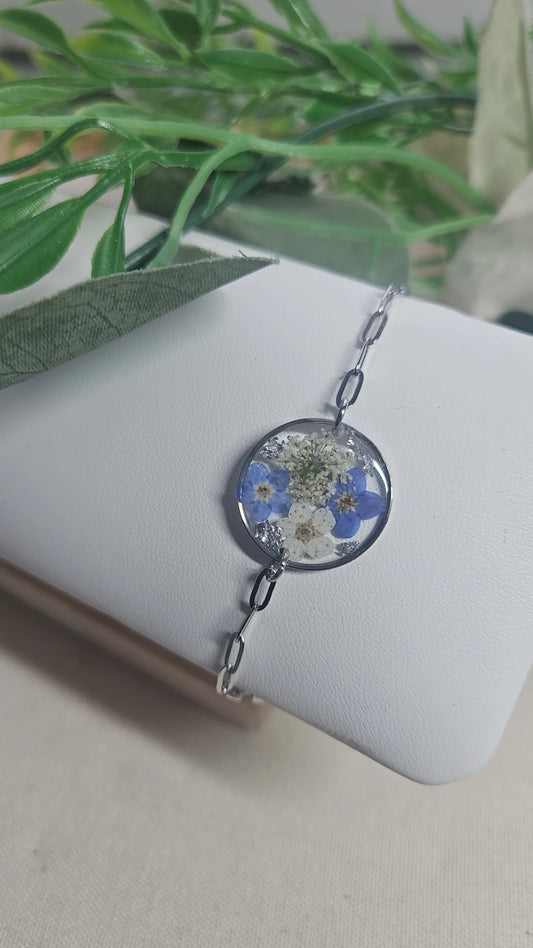 Silver Bouquet Bracelet