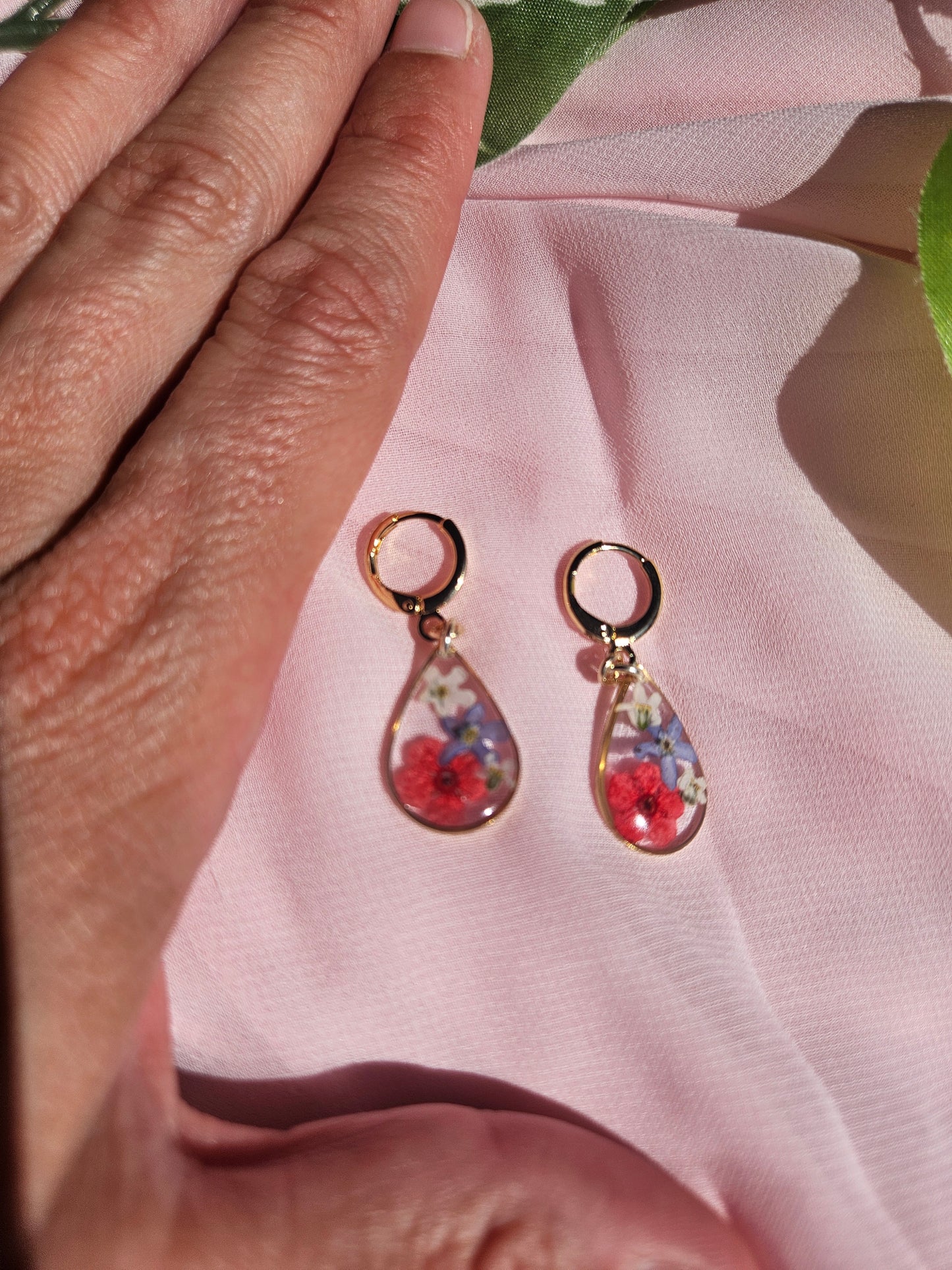 Coral Teardrops