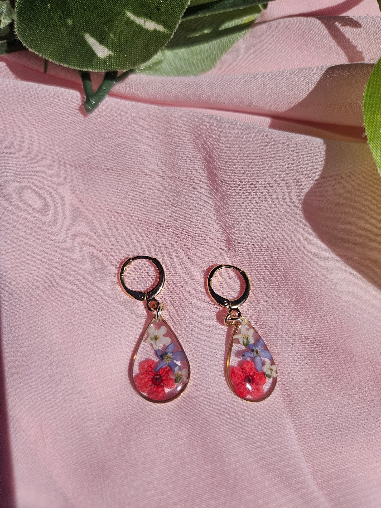 Coral Teardrops