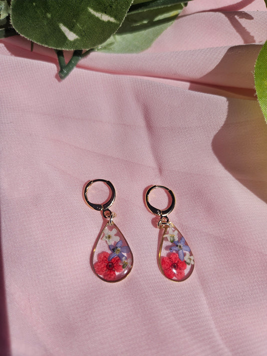 Coral Teardrops