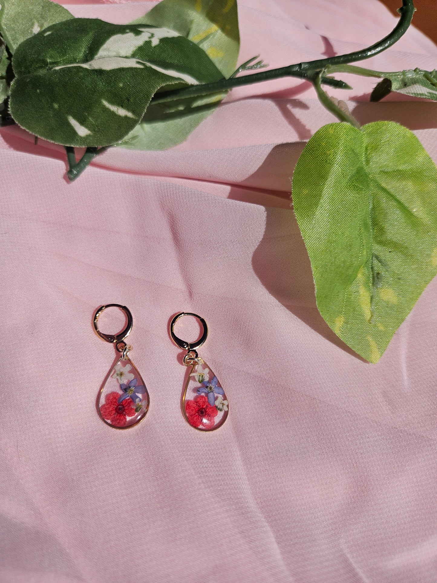 Coral Teardrops