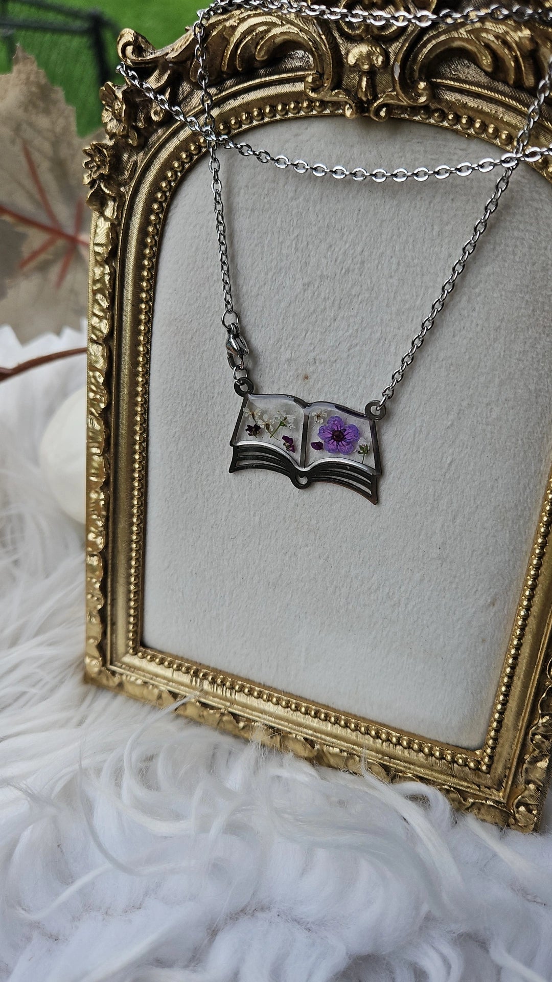 Book Necklace