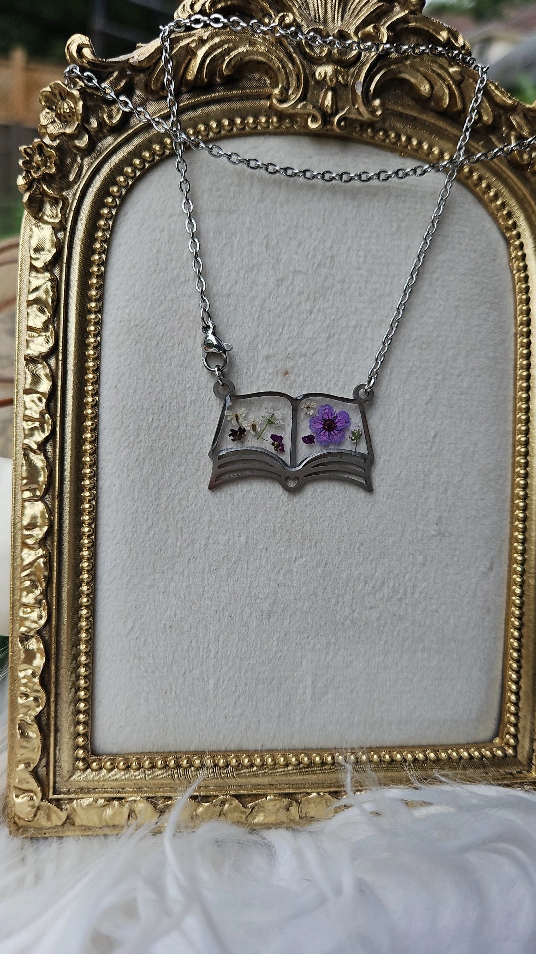 Book Necklace